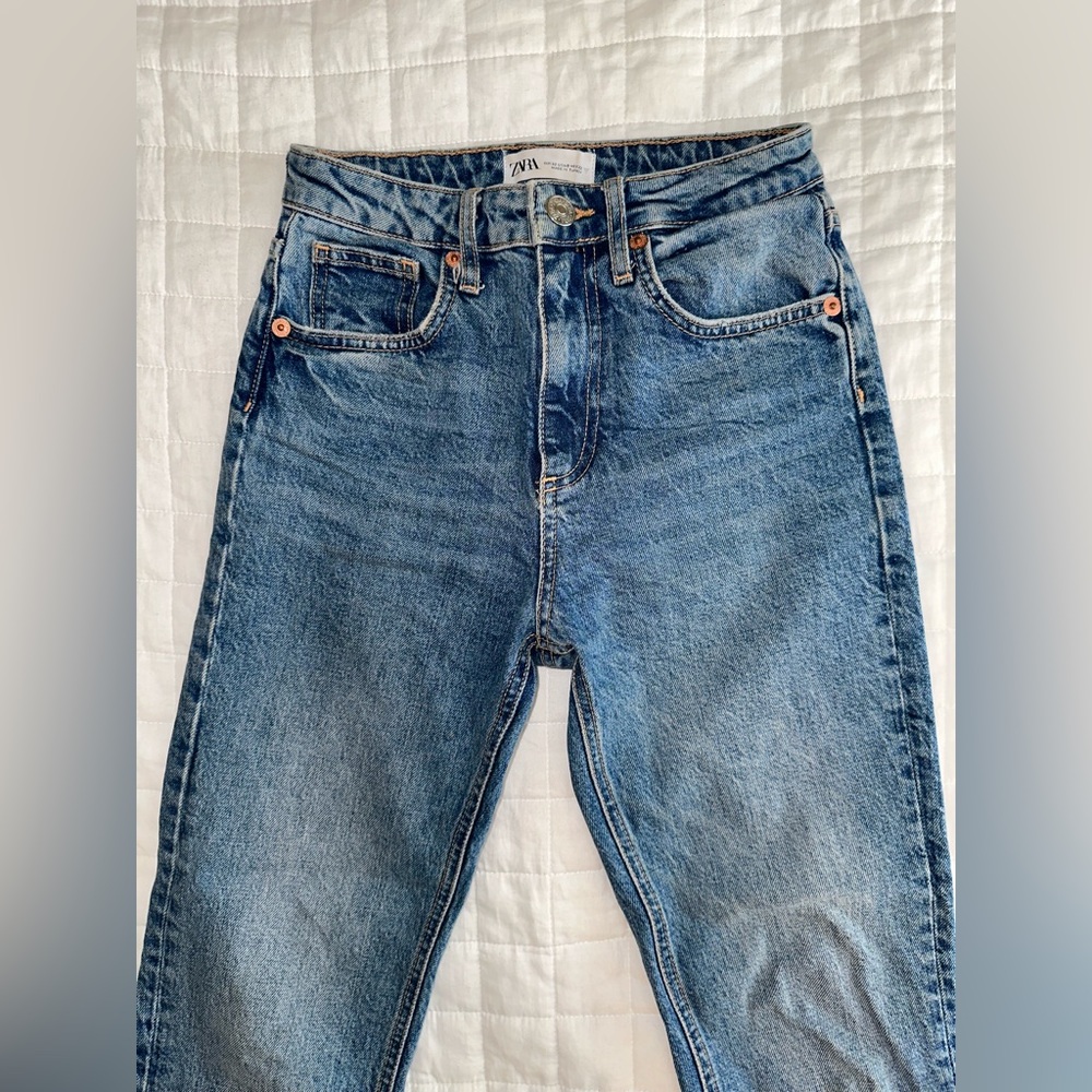 Zara mom jeans - size 0